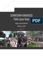 Downtown Homewood Public Space Study: Village Council Presentation February 11, 2014