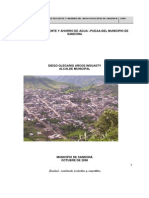Plan de Uso Eficiente y Ahorro de Agua Sandona I PDF