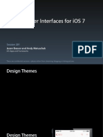 Building UI For iOS 7