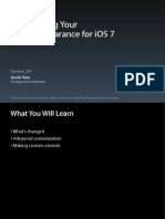 Customizing Your App's Appearance For iOS 7