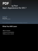 Customizing Your App's Appearance For iOS 7