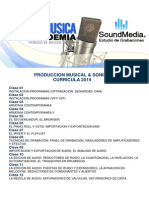Curricula 2014 - Produccion Musical & Sonido