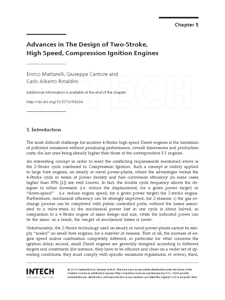 Advances in the Design of Two-Stroke, | Internal ... yamaha rxz wiring diagram download 