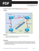IPv6 Challenge Instructor