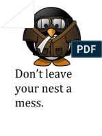 Don't Leave Your Nest A Mess