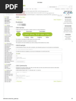 CSS Syntax