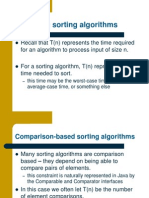 Sorting Algorithms