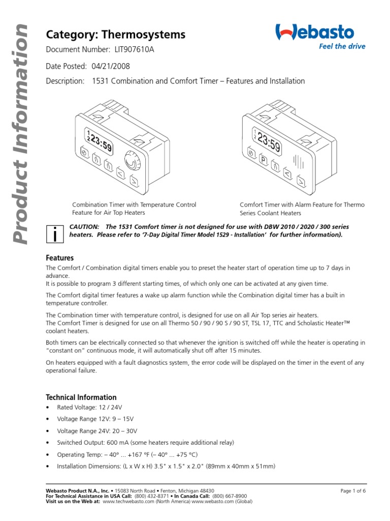 asto Combination Timer 1531