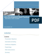 387095 Java Development Best Practices