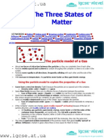 IGCSE Chemistry Note - States of Matter