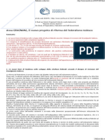 Anna GRAGNANI, Il Nuovo Progetto Di Riforma Del Federalismo Tedesco