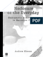 Disclosure of The Everyday. Undramatic Achievement in Narrative Film