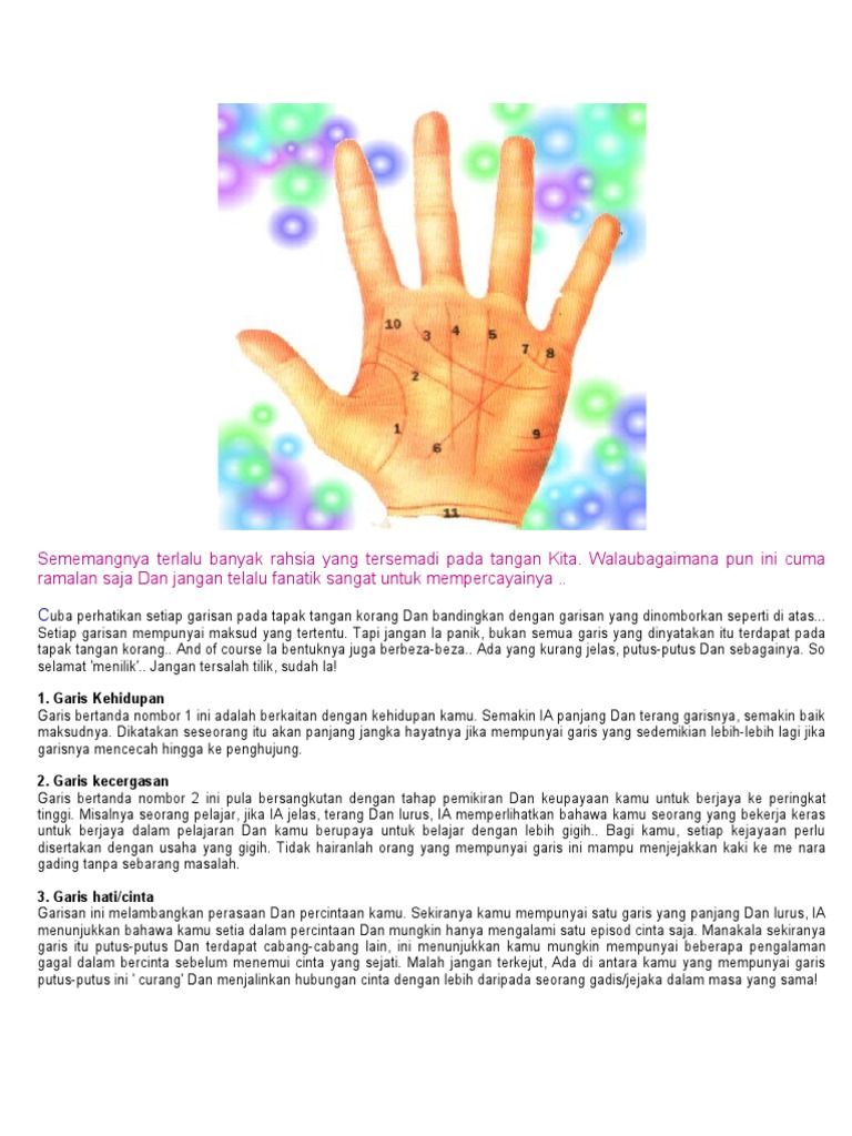 Rahsia Yang Tersemadi Pada Tangan Kita Pdf