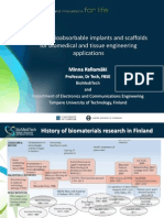 Tailored Bioabsorbable Implants and Scaffolds