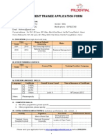 MT 2014 - Application Form