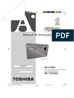 Manual do Radio relógio Toshiba