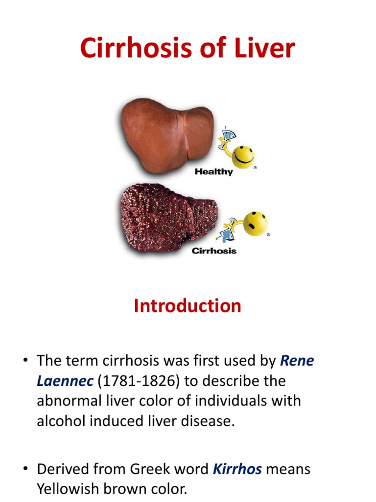 Laennec's Cirrhosis Overview and Stages | PDF | Cirrhosis | Liver