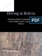 Driving in Bolivia: Stremnaya Road Is Nicknamed "The Road of Death" and It's Situated in Bolivia