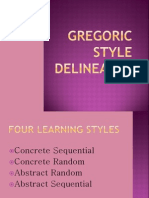 Gregoric Style Delineator