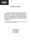 FORMATO MODELO EJEMPLO CARTA DE REFERENCIA PERSONAL