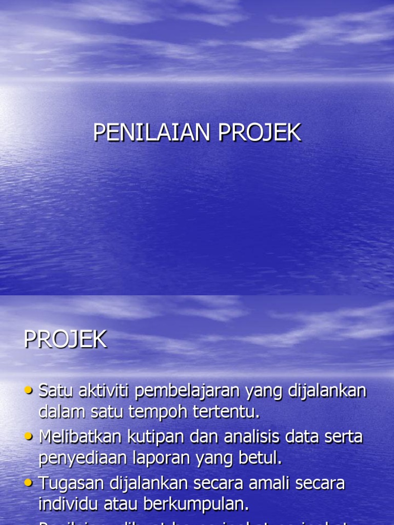 Penilaian Projek Pdf