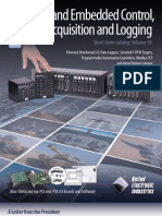 Industrial and Embedded Control, Data Acquisition and Logging