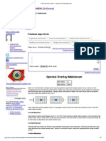 TOKI Learning Center - Operasi Overlay Maksimum