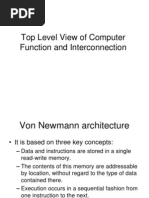 Top Level View of Computer Function and Interconnection