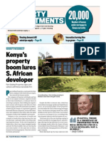 Kenya's Property Boom Lures S African Developer