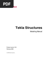Download Tekla 20 - Modeling Manualpdf by pepemacuco SN209964370 doc pdf