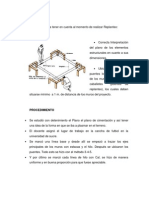 Replanteo: correcta interpretación del plano y ubicación de ejes y puentes