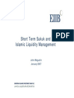 Short Term Sukuk and Islamic Liquidity Management