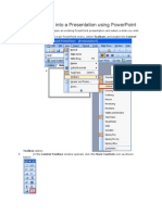 Insert Flash Into A Presentation Using PowerPoint