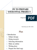 Proposed By:: University Year: 2011 / 2012