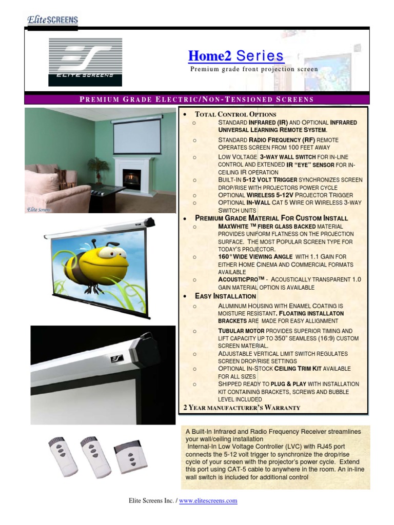 Home2 Series | PDF | Switch | Infrared