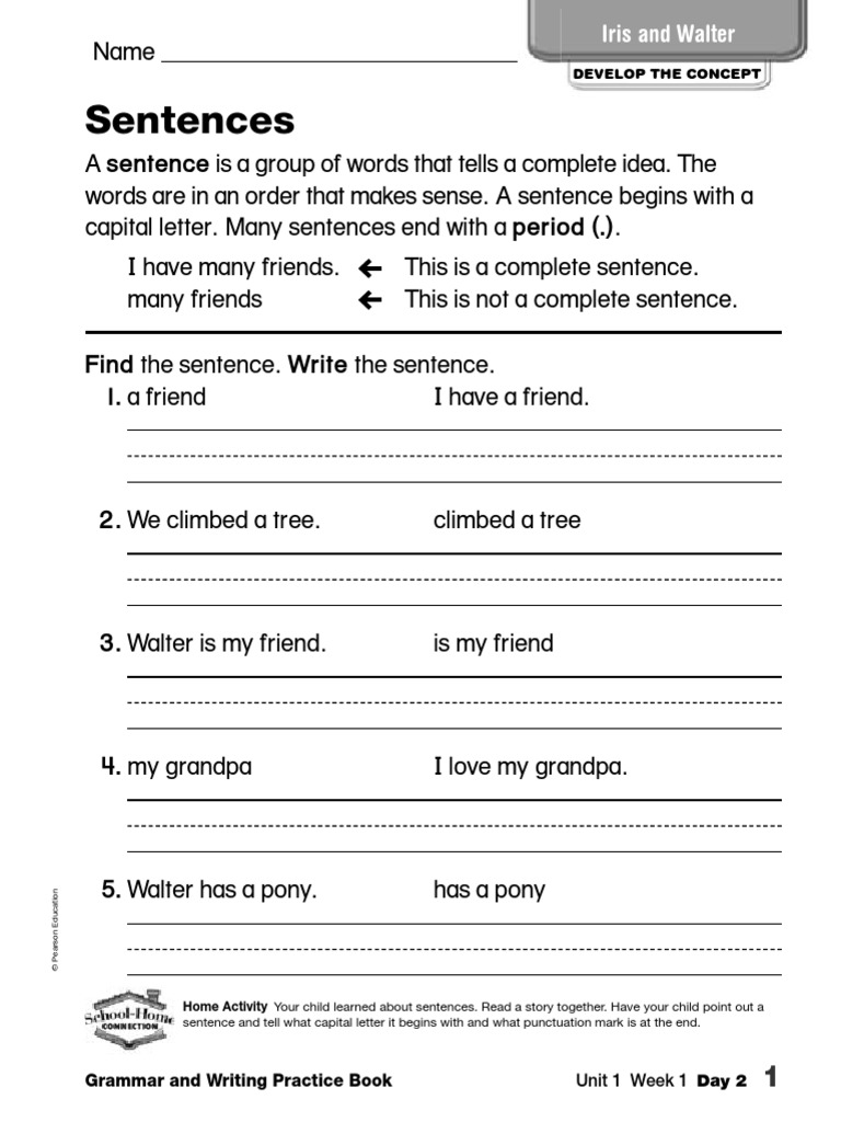 Grammar And Writing Practice Book 2 Grammatical Number Plural