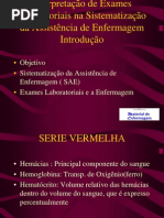 Aula - Interpretação de exames laboratoriais no processo de enfermagem