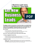 Get New Business Leads Using YouTube Videos in 7 Easy Steps