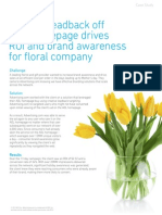 Creative Leadback Off AOL Homepage Drives ROI and Brand Awareness For Floral Company