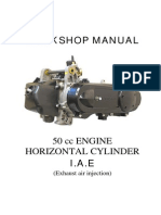 50CC Horizontal Motor Manual Air Cooled