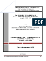 Dokumen Pemilihan Rtbl Pariwisata
