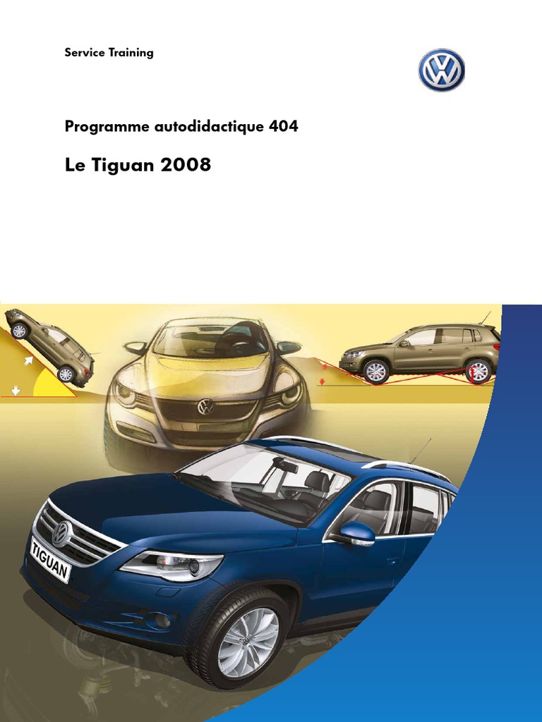 Revue Technique Volkswagen Tiguan 2008, PDF, Frein