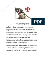 Ritual Templário