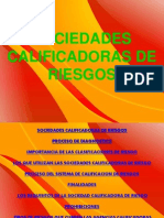 Sociedades Calificadoras de Riesgos