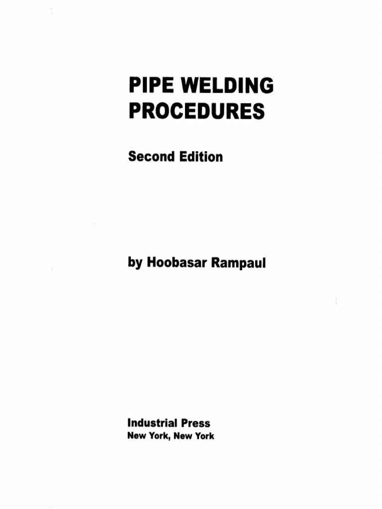 Pipe Welding Procedures PDF