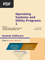 Operating Systems and Utility Programs 1