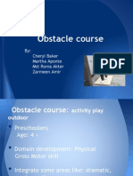 Obstacle Course Power Point