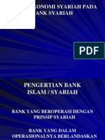 Sistem Ekonomi Syariah Pada Bank Syariah