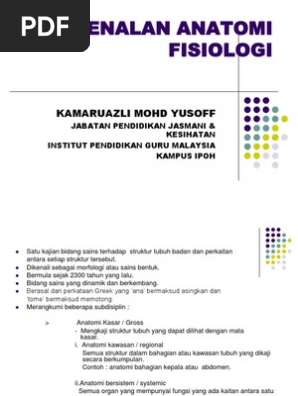 Pengenalan Anatomi Fisiologi Pdf