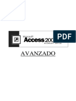 Access 2000 Avanzado Inst. Sup. Software
